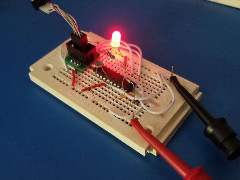 Picture of LDR in AVR