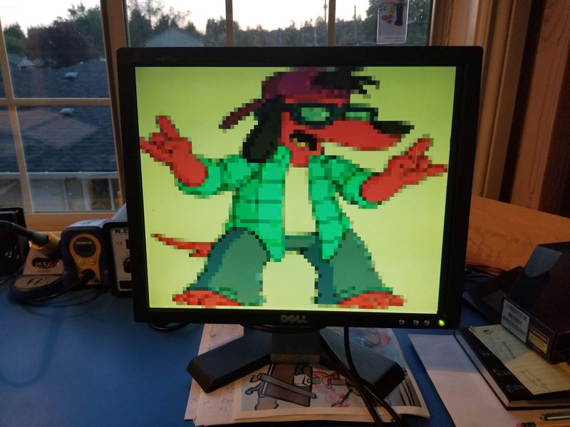 Picture of VGA Driver Design